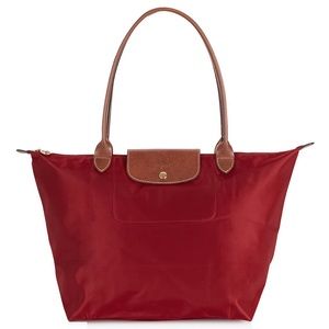 Longchamp Le Pliage Tote Large - Burgundy